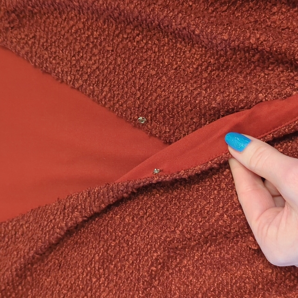 Flying Tomato Rust/Burnt Orange Cozy Dress - Picture 3 of 5